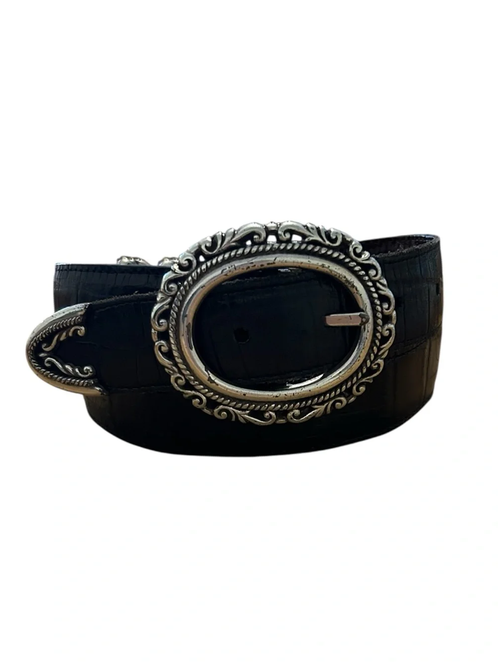 Vintage Brighton Reversible Leather Belt